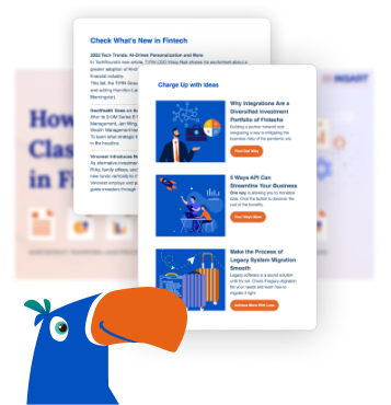 Go behind the scenes of Fintech - join our mailing list.